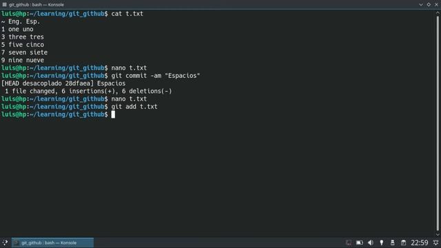 Modificar y arreglar los commits en Git смотреть онлайн