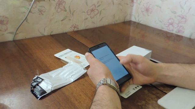 Распаковка Xiaomi redmi 4 Black (очень черный) смотреть онлайн