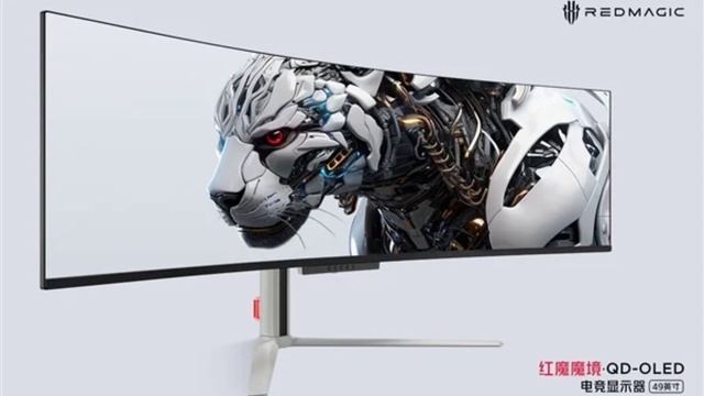 Red Magic 49-inch QD-OLED gaming monitor with 32:9 ratio teased #redmagicmonitor #redmagic8spro #re смотреть онлайн