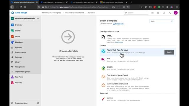 Create Azure Build Pipeline | Migrate Java App from BitBucket to Azure Cloud | Azure DevOps Tutoria смотреть онлайн