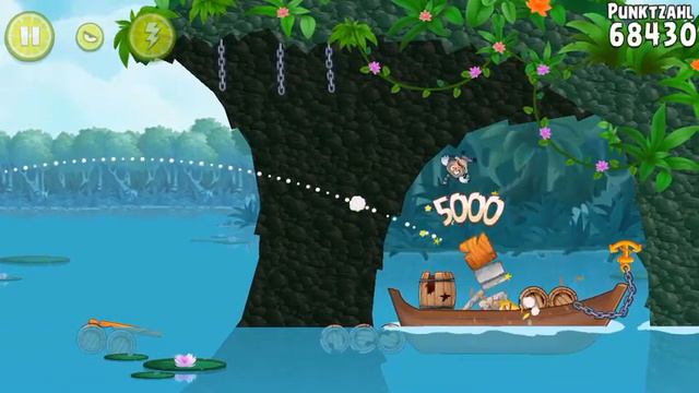 Angry Birds Rio 2 - Level 3 - Blossom River - 3 Stars Gameplay Walkthrough смотреть онлайн