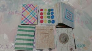 Распаковка бумажных сюрпризов. Мои пакетики