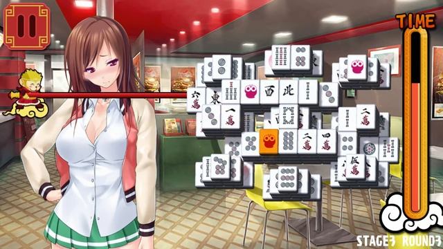Pretty Girls Mahjong Solitaire - Ayame gameplay смотреть онлайн