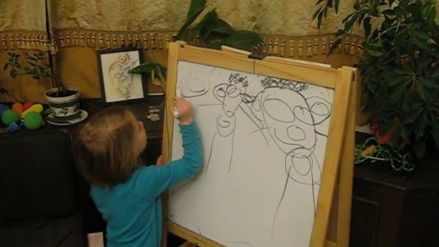 Роми рисует семейный портрет смотреть онлайн