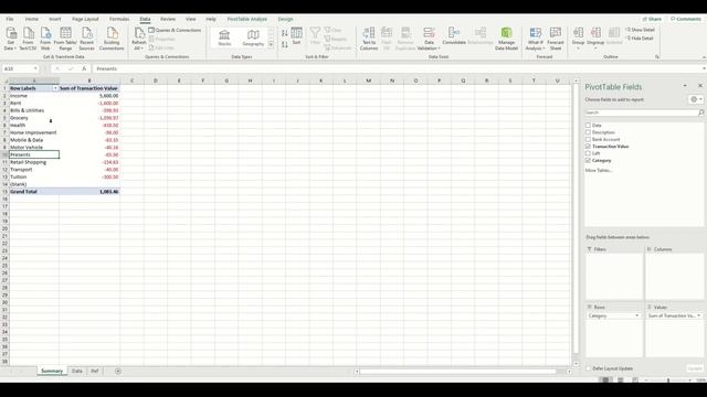 How to track expenses AUTOMATICALLY in Excel | BUDGET SPREADSHEET смотреть онлайн