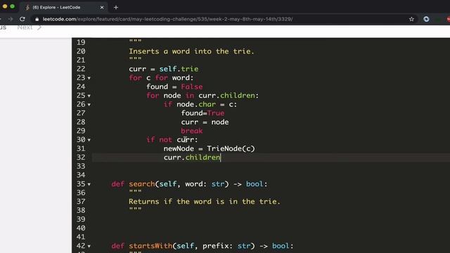Implement Trie (Prefix Tree) | Leetcode | Maty Coding Challenge | Day 14 смотреть онлайн