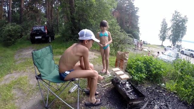 Шашлык | Отдых на природе или пикник на озере смотреть онлайн