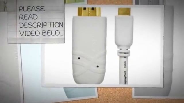 3m - Mini DisplayPort to HDMI Cable by C смотреть онлайн