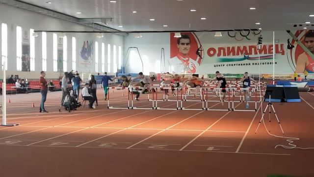 60 м барьеры. Кубок Губернатора Краснодарского края К.Шабанов -7,72. Ф.Шабанов и К.Челноков смотреть онлайн