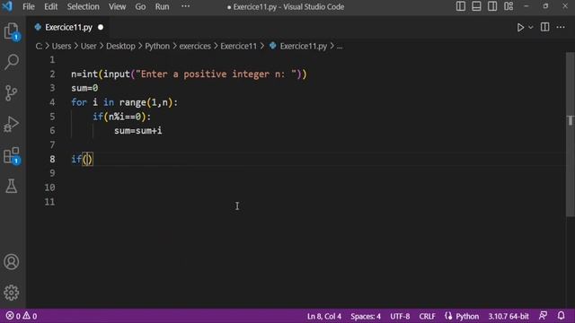 Practice Python : Basic Exercises for Beginners # 011 - The perfect number смотреть онлайн
