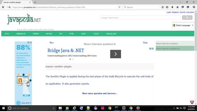 maven-surefire-plugin.
- javapedia.net смотреть онлайн
