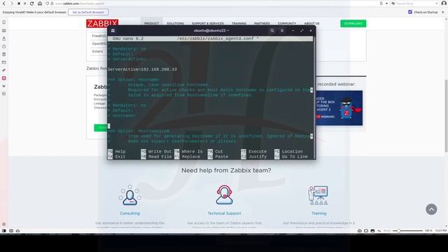 3- Monitor Linux Server by Zabbix смотреть онлайн