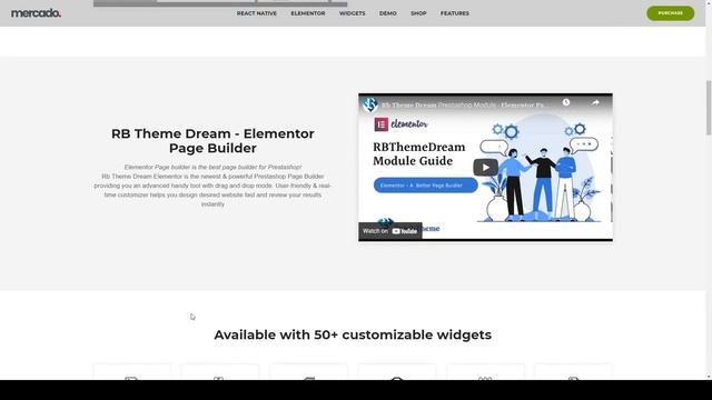 Mercado Elementor - Multipurpose Prestashop Electronics Theme minimal react native app смотреть онлайн