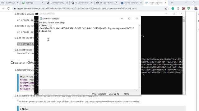 Audit Log Retrieval API on SAP Cloud Platform Cloud Foundry смотреть онлайн