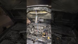 Промывка форсунок Subaru Forester SG 2,5 без снятия с двигателя