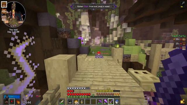 FIRST MOD UNLOCK!!! - The Leftovers play Vault Hunters - 1.18.2 Modded Minecraft Episode 4 смотреть онлайн