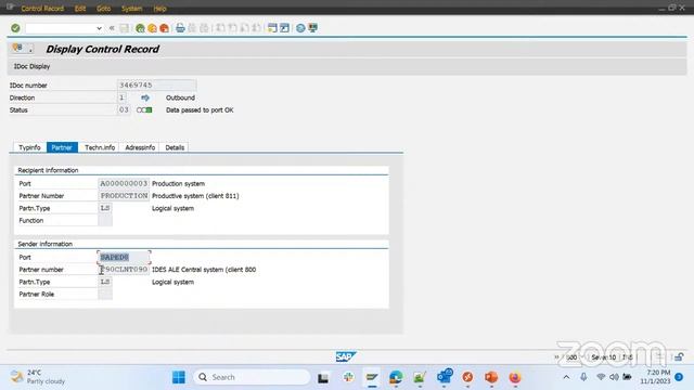 SAP ABAP ALE IDOC RECAP смотреть онлайн
