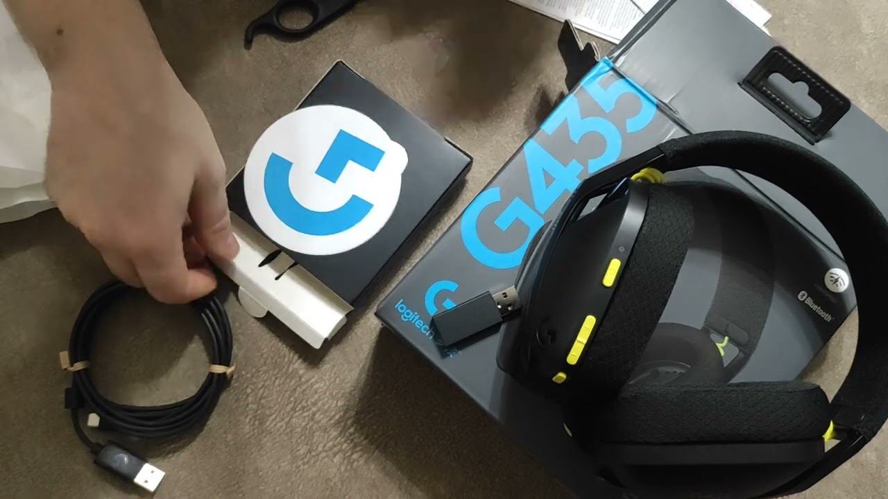 Беспроводные блютуз наушники Logitech G435