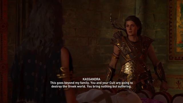Assassin's Creed Odyssey - Worshipers of the Bloodline, Cult member, Chrysis смотреть онлайн