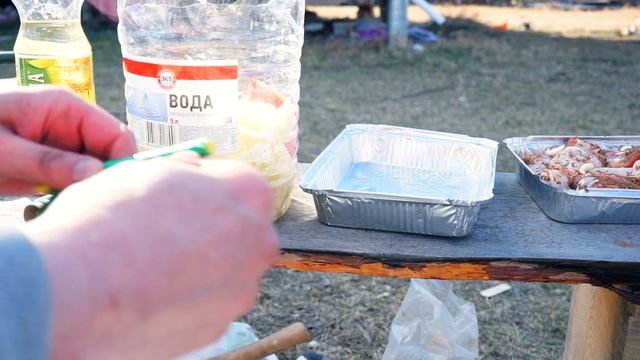 Рецепт. Курица и Картофель на костре. Просто и вкусно. смотреть онлайн