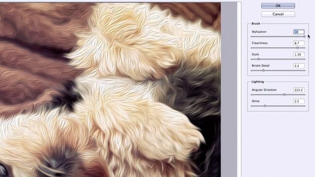Photoshop CS6: Oil Paint Filter | смотреть онлайн