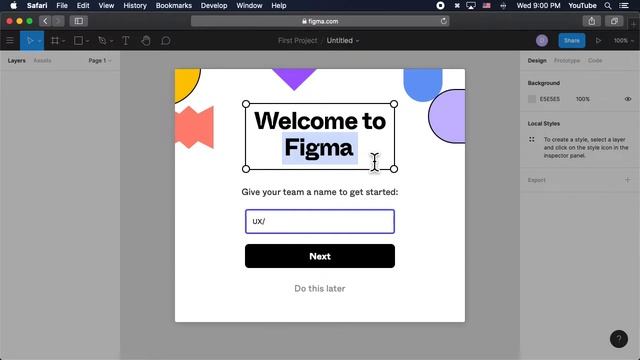 Step 01 - Create Account and Figma Interface смотреть онлайн