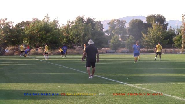 EBU Bay Oaks U14 VS Ballistics U14 USSDA Friendly 2 смотреть онлайн