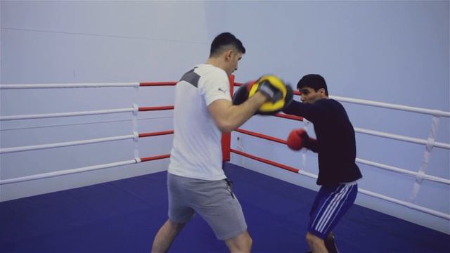 Отработка ударной техники по лапам смотреть онлайн