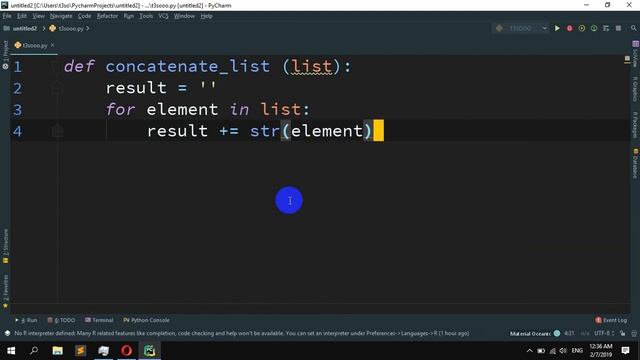 How to Turn a list into a string in Python смотреть онлайн
