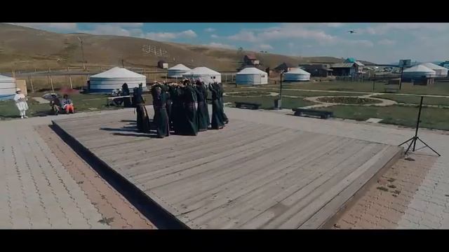 Бурятский танец "Бурятки" театр танца "Алтан гэрэл" Buryat dance. Buryats. смотреть онлайн