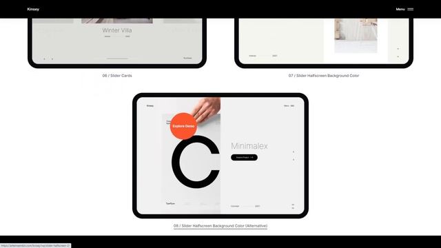 Kinsey AJAX Agency WordPress Theme responsive modern смотреть онлайн