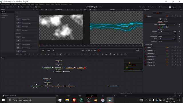 Ghostbusters proton stream Davinci Resolve 17 tutorial NO PLUGINS (ep. 1) смотреть онлайн