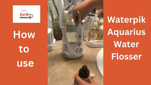 Waterpik Aquarius Water Flosser Professional For Teeth, Gums, Braces, Dental Care смотреть онлайн