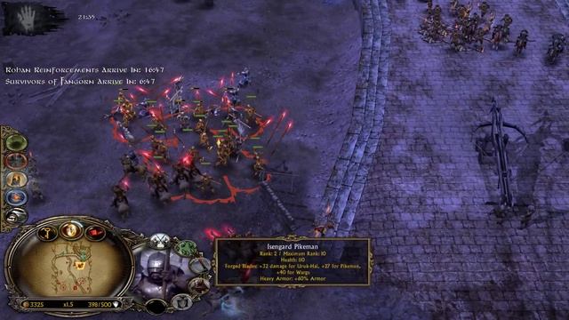 Lord of The Rings Battle for Middle-Earth Helms Deep Evil Campaign no commentary смотреть онлайн