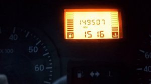 Рено Логан,расшифровка шкалы в приборной панели.