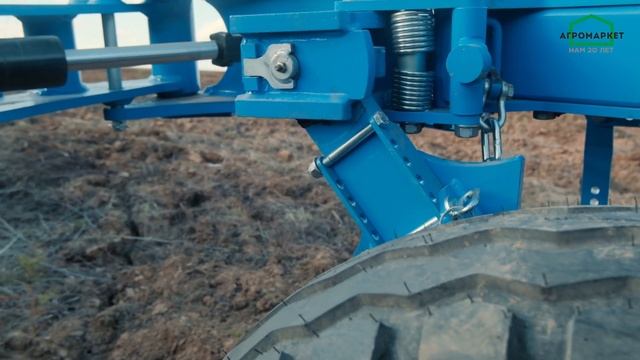 Настройка плуга LEMKEN Diamant 16