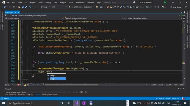 Drawing A Triangle - [DRAWING] Command Buffers | Vulkan Graphics/Games Programming смотреть онлайн