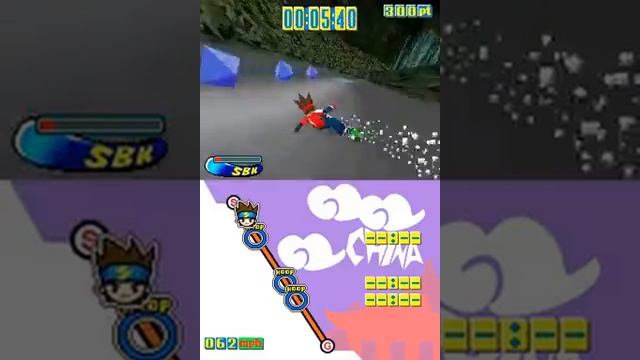 SBK ~ Snowboard Kids • NDS Gameplay смотреть онлайн