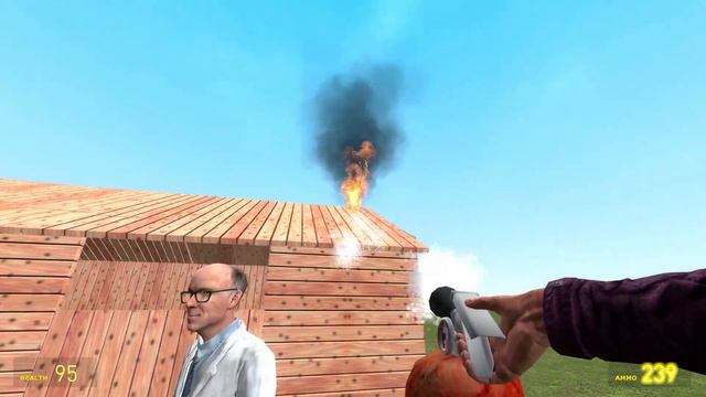 I WORK FIREFIGHTER 24 HOURS IN GARRY'S MOD смотреть онлайн