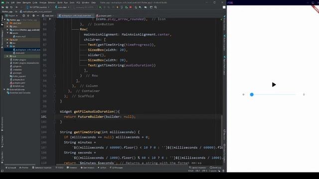Flutter Tutorial - Play an Audio from Local Asset (#2 Adding Slider and Timestamps) смотреть онлайн