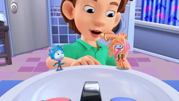 Детский уголок / Kids'Corner Фиксики - Сифон. Познавательный Мультик игра для Детей