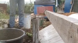 Перфоратор в качестве вибратора для бетонных работ