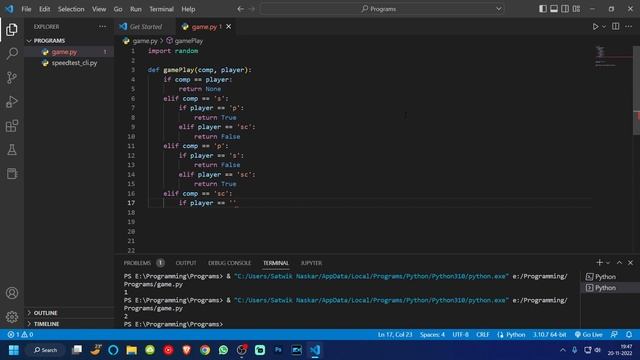 I made my first GAME using Python! || Tech 5W1H смотреть онлайн