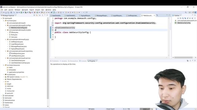 Spring Boot JWT. Проект полностью. Реализуем регистрацию и авторизацию. Livecoding SaaS. #1