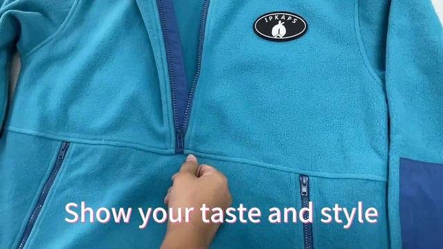 Custom Fleece Half Zip Jacket | Chinese Clothing Manufacturer смотреть онлайн
