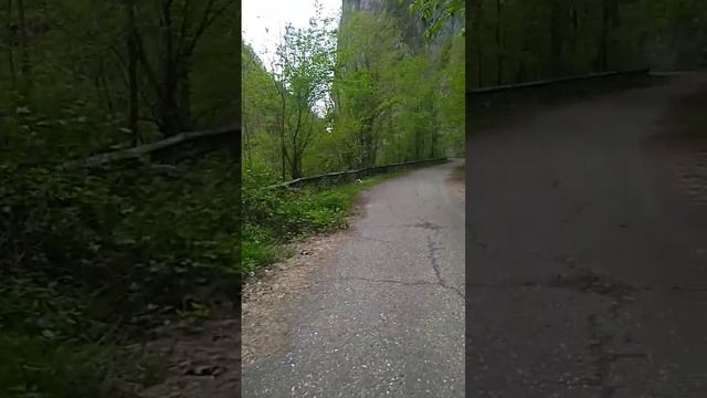 Что посмотреть в Красной поляне. Скальный участок Кепша . смотреть онлайн