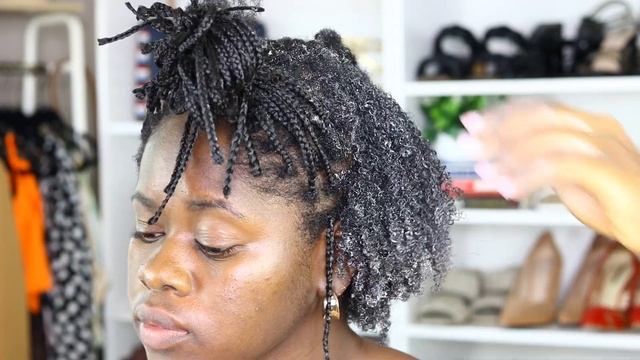 ??♀️HOW TO DETANGLE NATURAL HAIR AFTER 3+ MONTHS OF BRAIDS WITHOUT HAIR LOSS ??♀️ | MANE 'N TAIL смотреть онлайн