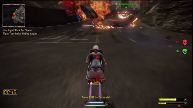 Twisted Metal (PS3) - Roadboat Goin' Crazy(glitch) смотреть онлайн