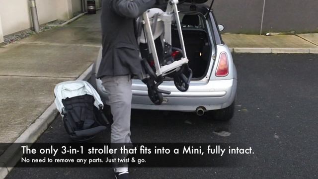 Orbit Baby G2 Stroller Fits Into A Mini.