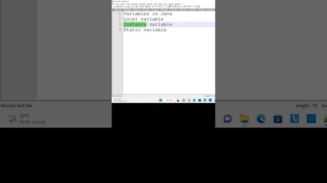 Type of variable in java смотреть онлайн